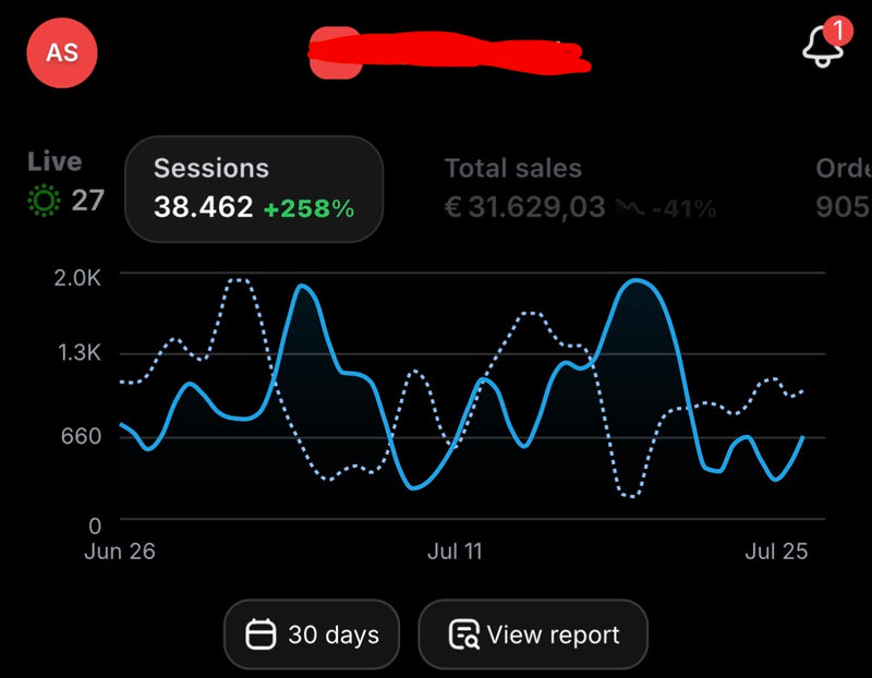 Student result screenshot
